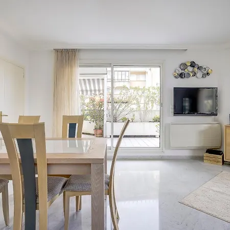Le Cap St-Charles - Spacieux Dernier Etage - Terrasses - Climatisation - Parking Juan-les-Pins Extérieur photo